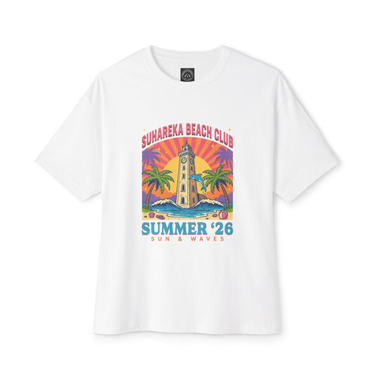 Suhareka Beach Club - Boxy Graphic Tee