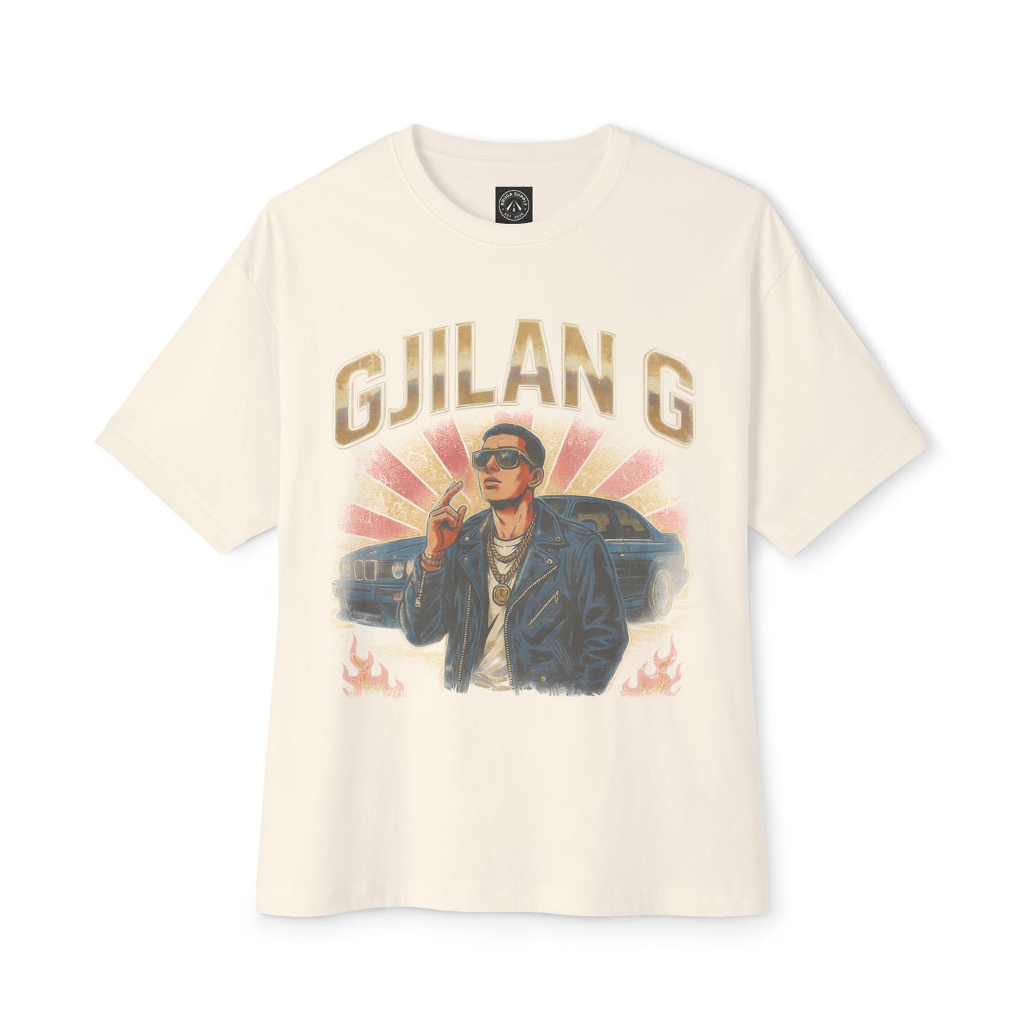 GJILAN G Vintage - Boxy Graphic Tee