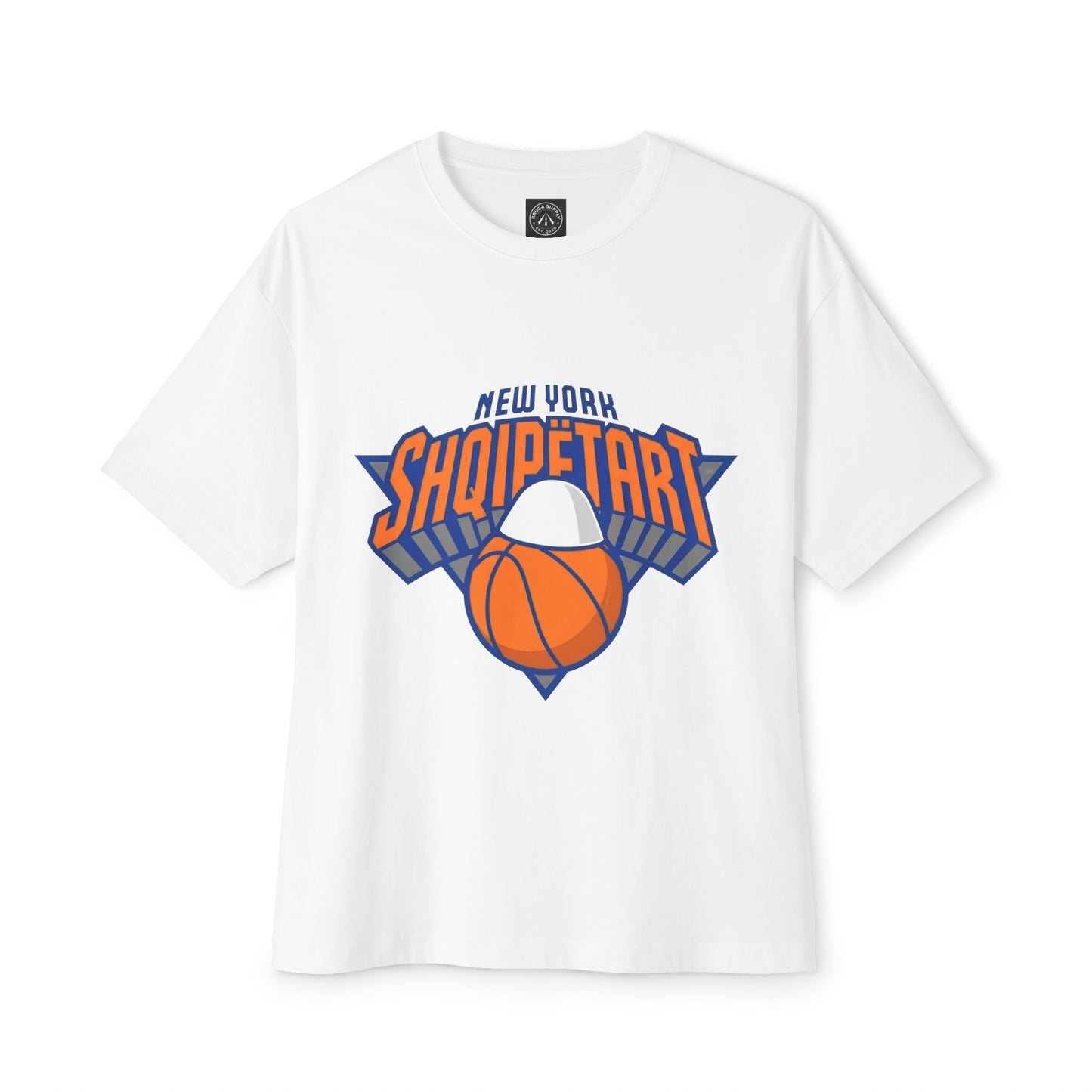 NY Shqipetart - Boxy Graphic T-Shirt