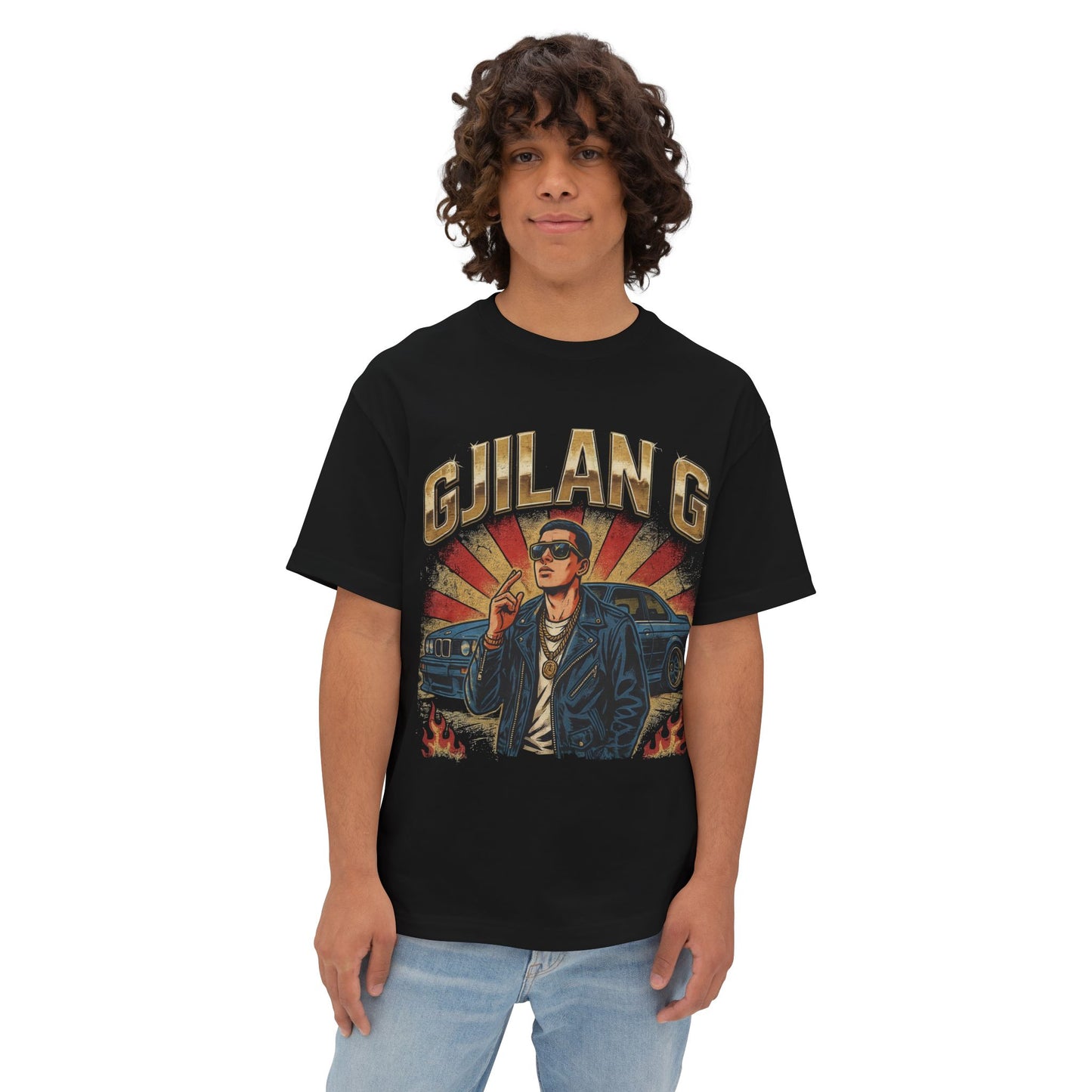 GJILAN G Vintage - Boxy Graphic Tee