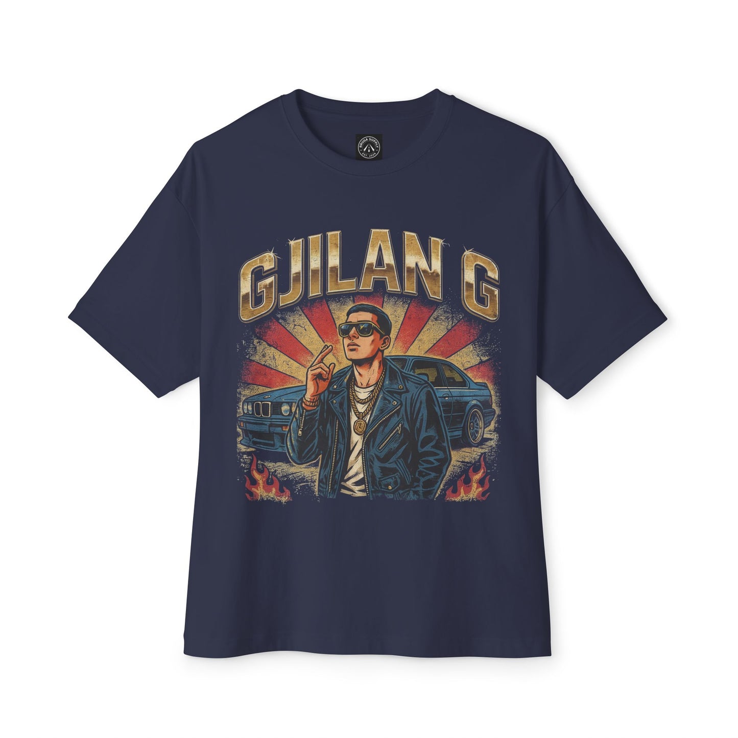 GJILAN G Vintage - Boxy Graphic Tee