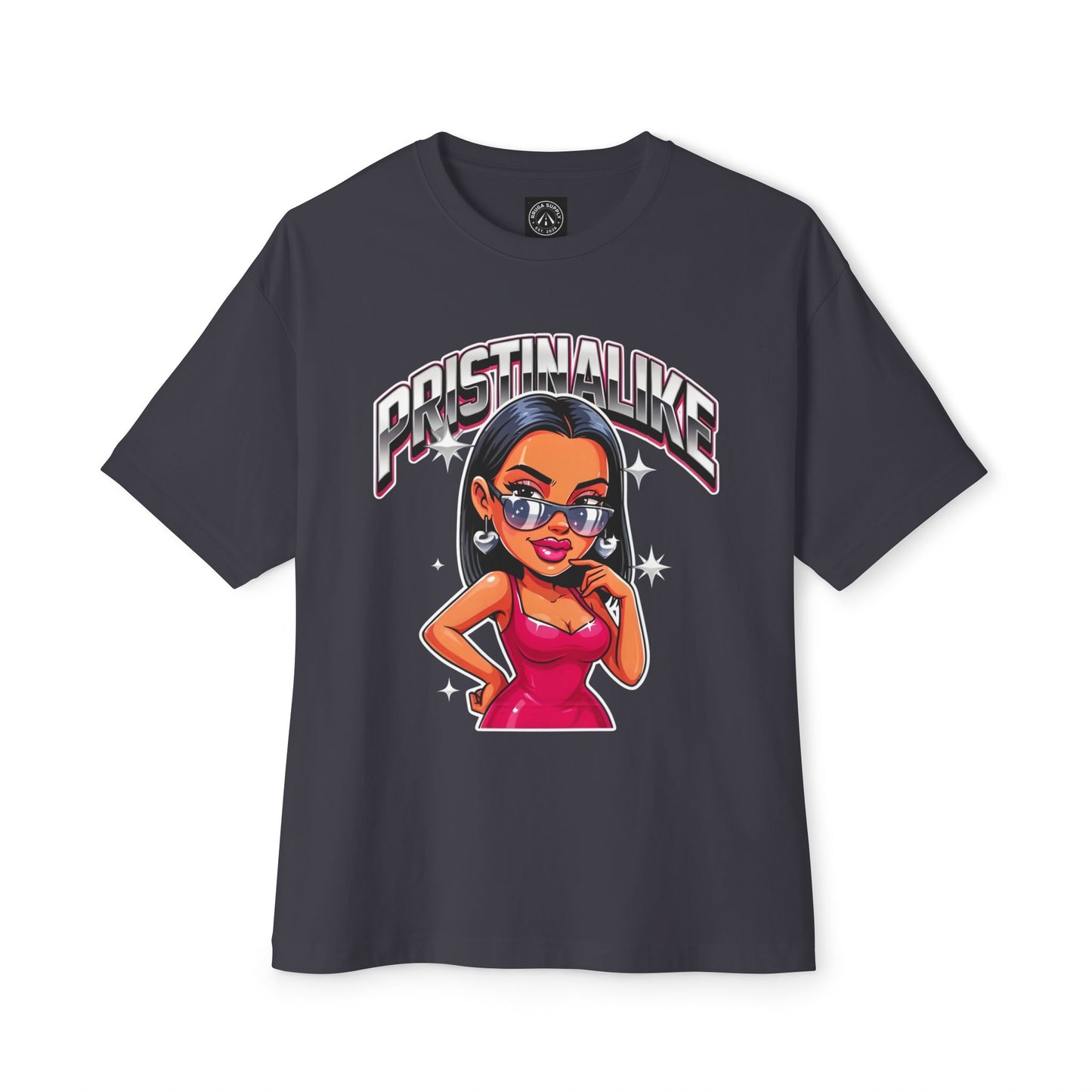 Pristinalike - Boxy Graphic Tee