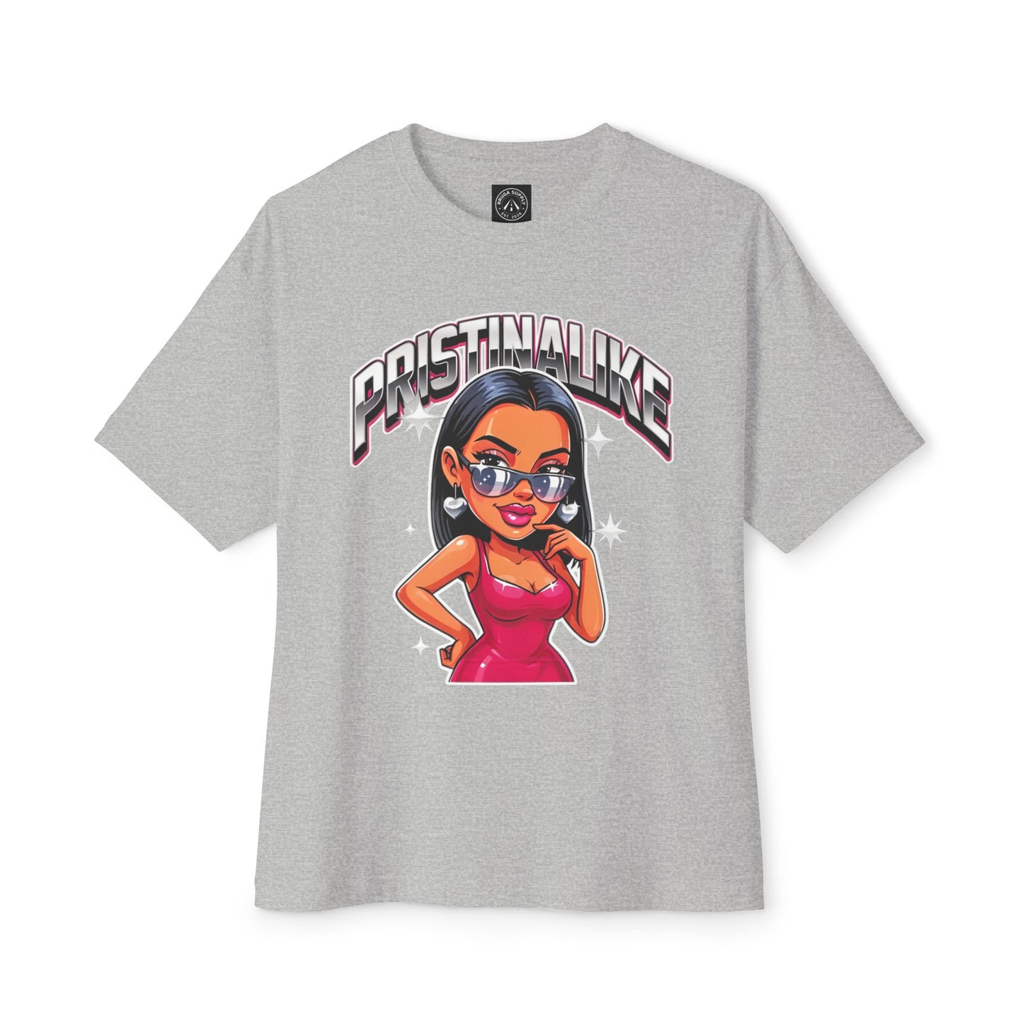 Pristinalike - Boxy Graphic Tee