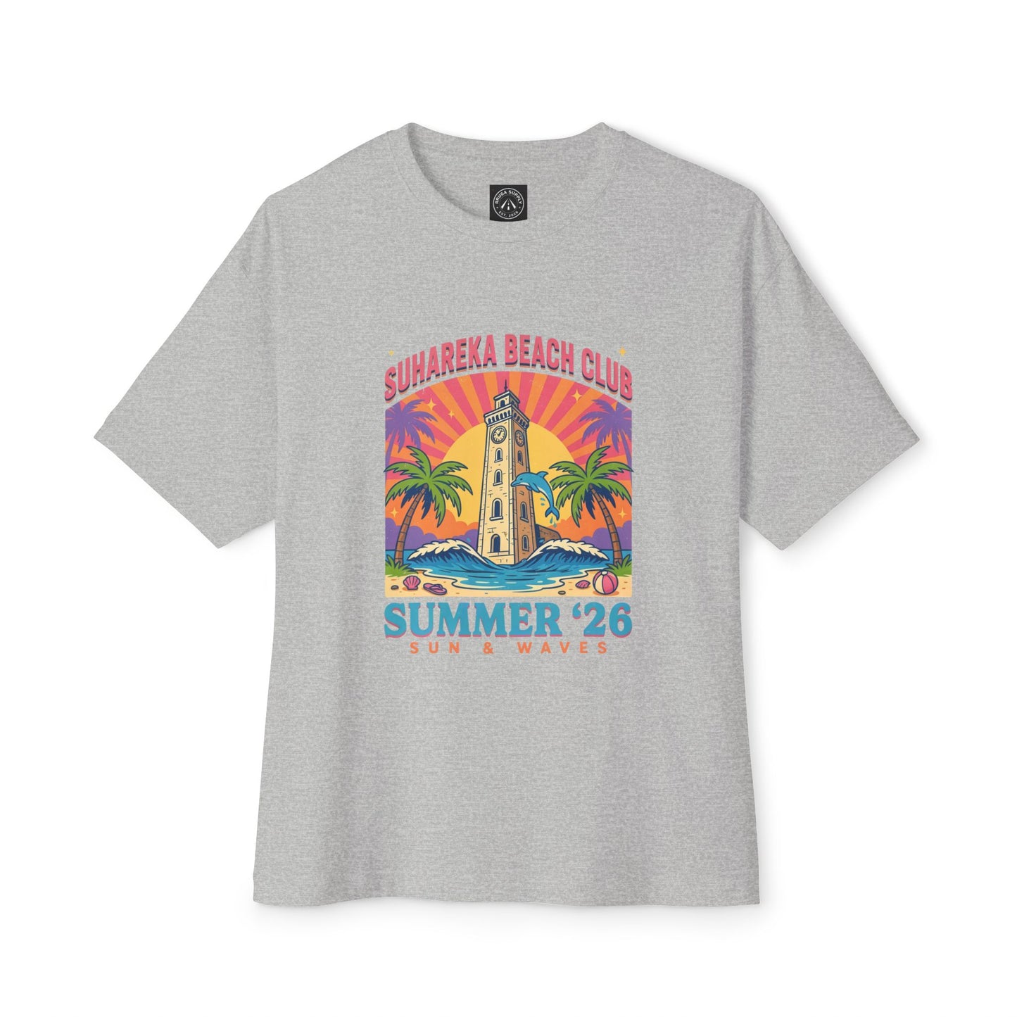 Suhareka Beach Club - Boxy Graphic Tee