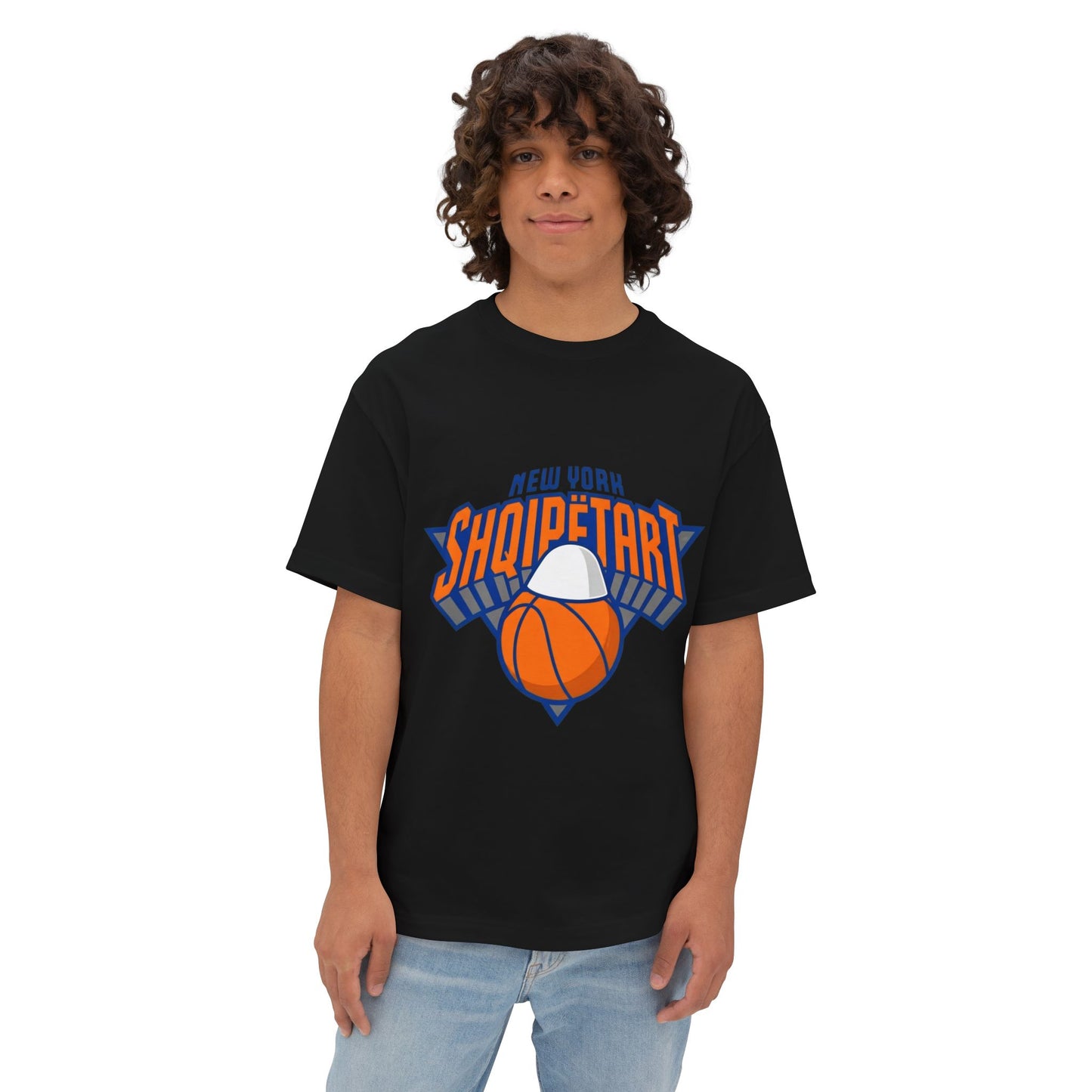 NY Shqipetart - Boxy Graphic T-Shirt
