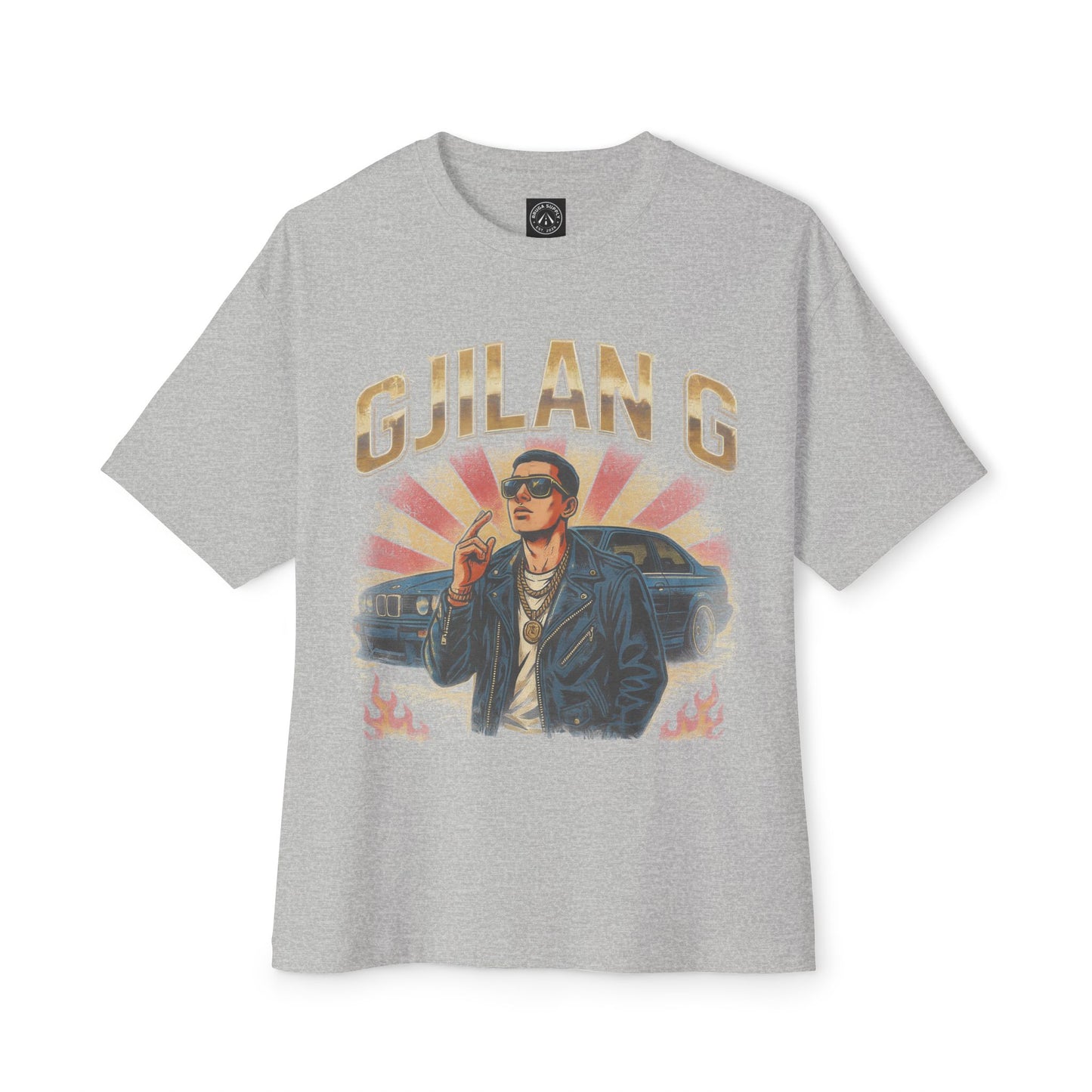 GJILAN G Vintage - Boxy Graphic Tee