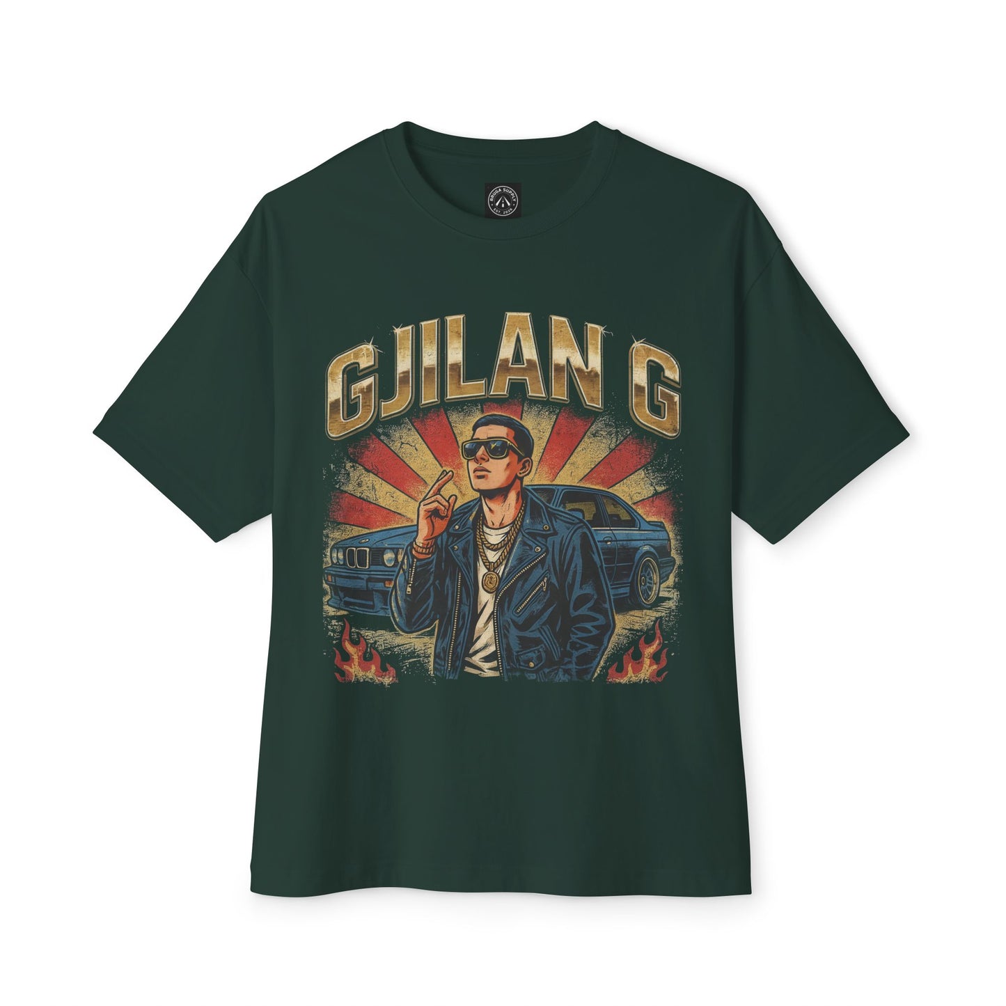 GJILAN G Vintage - Boxy Graphic Tee
