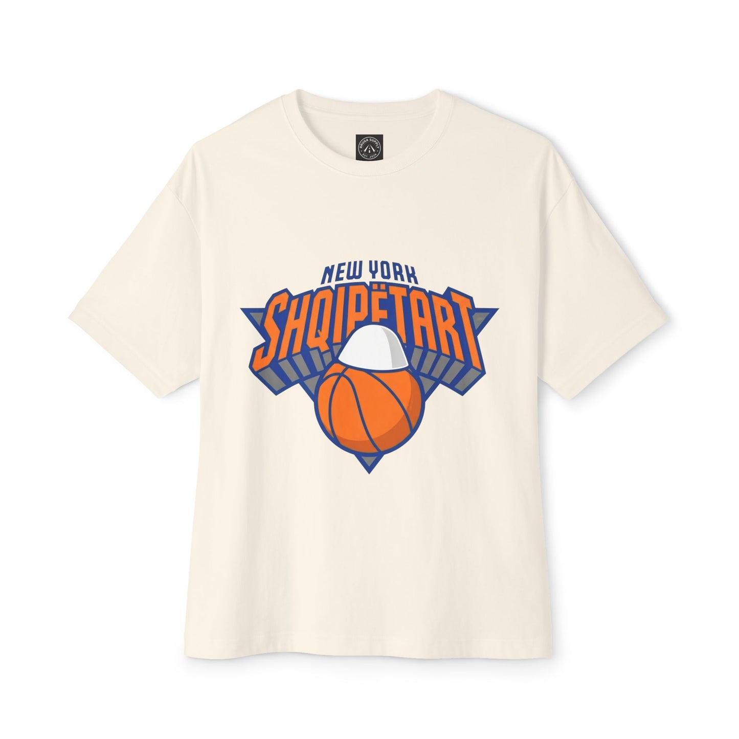 NY Shqipetart - Boxy Graphic T-Shirt